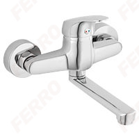 Ferro One - wall-mounted washbasin mixer, chrome